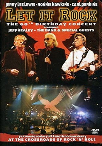 Let it rock (Jerry Lee Lewis, Ronnie Hawkins, Carl Perkins poster
