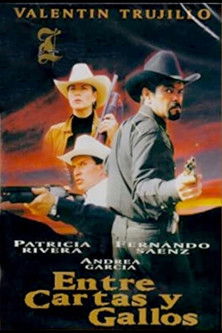 Entre cartas y gallos poster