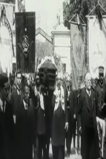 Campaña electoral y funeral de Benito Juárez Maza poster