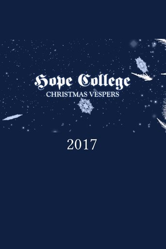 Hope College Christmas Vespers 2017 poster