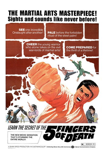Five Fingers of Death poster