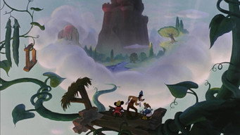 Mickey and the Beanstalk backdrop 1