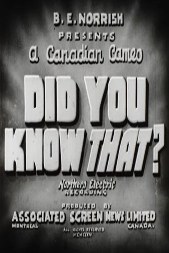 Did You Know That?