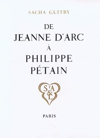 Poster of De Jeanne d'Arc à Philippe Pétain