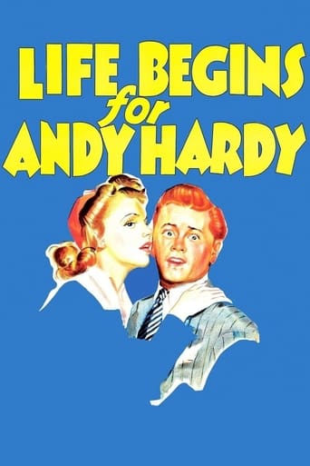 Poster för Andy Hardy lever livet