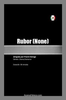 Rubor poster