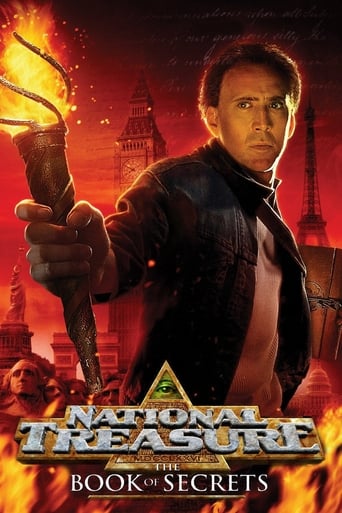 Movie poster: National Treasure Book Of Secrets (2007) ปฏิบัติการเดือด ล่าบันทึกสุดขอบโลก