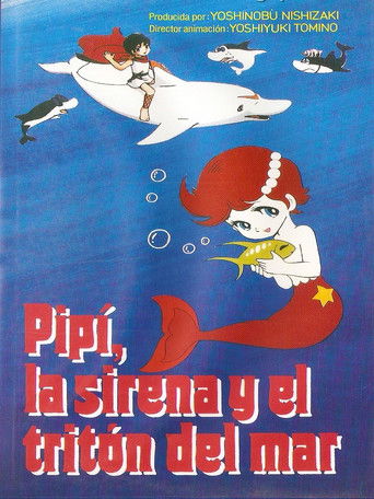 Pipí, la sirena y el tritón del mar poster