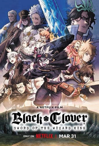 Movie poster: Black Clover: Sword of the Wizard King (2023) แบล็คโคลเวอร์ ดาบแห่งจักรพรรดิเวทมนตร์