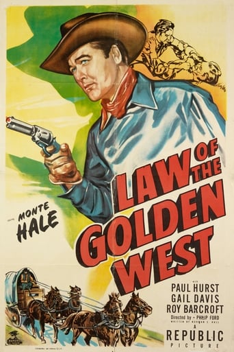 Poster of Law of the Golden West