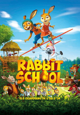 Cartell de Rabbit School: Els guardians de l'ou d'or