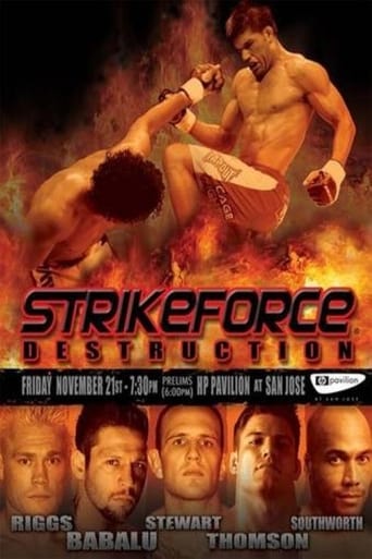 Poster för Strikeforce: Destruction