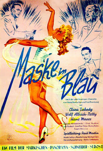 Poster för Maske in Blau