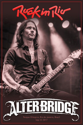 Alter Bridge - Live in Rio poster