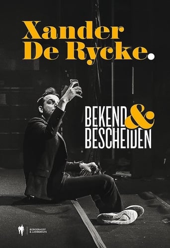 Poster of Xander De Rycke: Bekend & Bescheiden