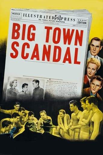 Poster för Big Town Scandal