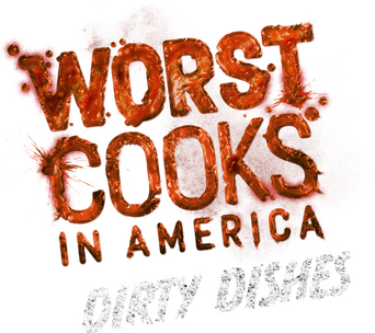 Worst Cooks in America: Dirty Dishes logo