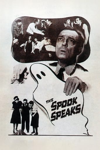 Poster för The Spook Speaks
