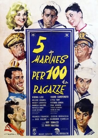 Poster för 5 marines per 100 ragazze