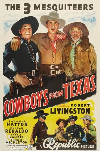 Poster för Cowboys from Texas