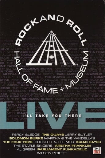 Poster för Rock and Roll Hall of Fame Live: I'll Take You There