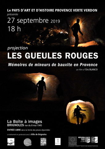 Les Gueules Rouges, Mémoires de mineurs de Bauxite en Provence poster