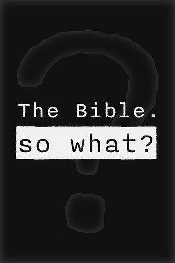The Bible. So What? posteri