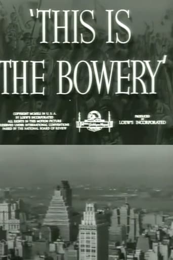This Is the Bowery en streaming 