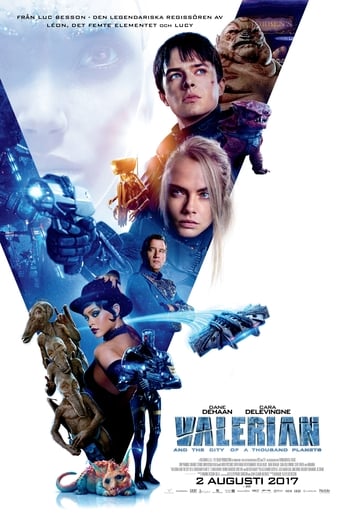Poster för Valerian and the City of a Thousand Planets