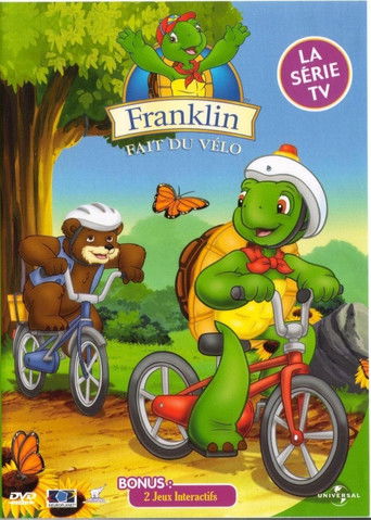 Franklin - Franklin fait du vélo poster