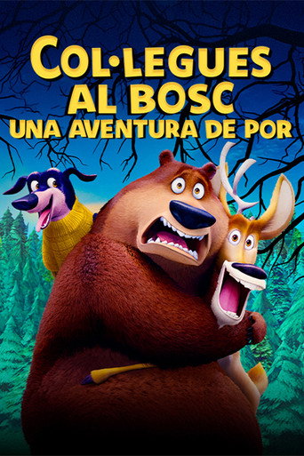 Cartell de Col·legues al bosc: Una aventura de por