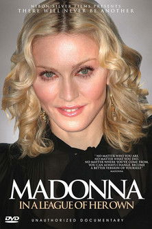 Madonna In A League Of Her Own poster