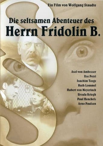 Poster för Die seltsamen Abenteuer des Herrn Fridolin B.