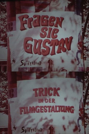 Cartell de Fragen Sie Gustav