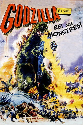 Cartell de Godzilla, King of the Monsters!