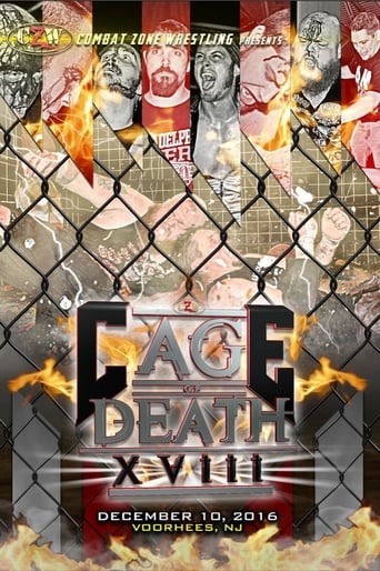 Poster of CZW Cage of Death 18