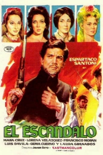 Poster of El escándalo