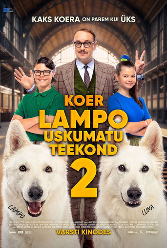 Koer Lampo uskumatu teekond 2 plakat