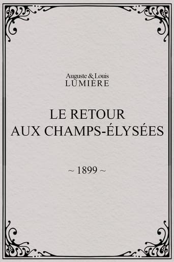 Le retour, aux Champs-Élysées