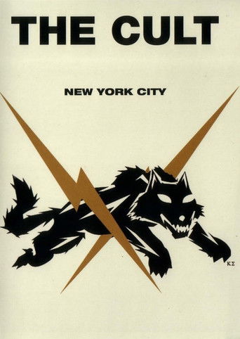The Cult - Live in New York poster
