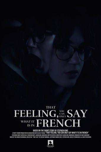 That Feeling, You Can Only Say What It Is In French