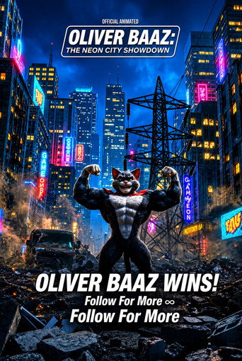 OLIVER BAAZ: THE NEON CITY SHOWDOWN | Official Animated Short Film poster