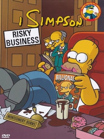 The Simpsons - Risky Business poster