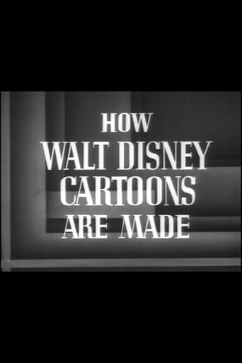 Poster of How Walt Disney Cartoons Are Made