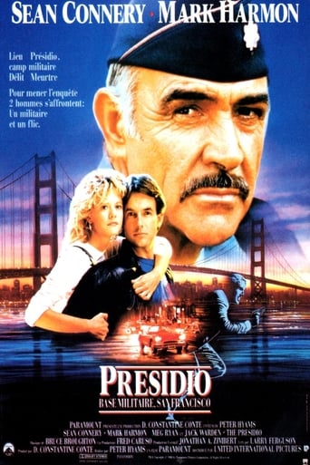 poster film Presidio, base militaire, San Francisco