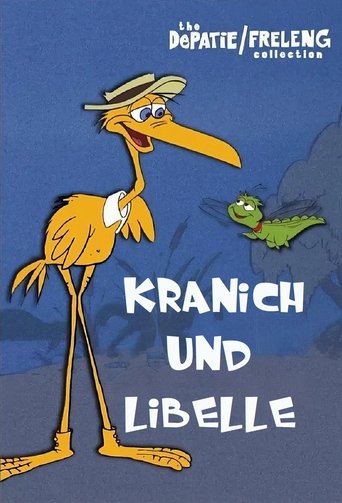 Kranich und Libelle