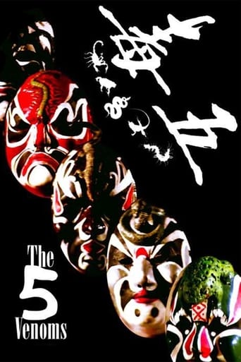 Movie poster: The Five Deadly Venoms (1978) จอมโหด 5 อสรพิษ