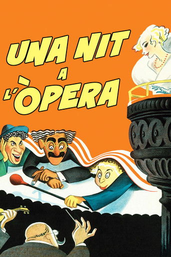 Cartell de Una nit a l’òpera