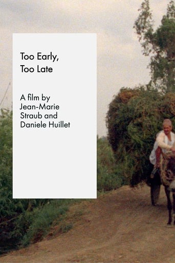 Poster of Too Early / Too Late