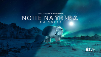 Cena de Noite na Terra em Cores